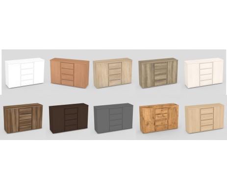 REA AMY 8 komoda 135cm