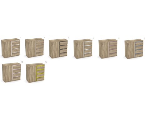 Rea AMY 7 komoda 90cm