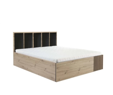 Cali  C16 posteľ s úložným priestorom a roštom 160cm
