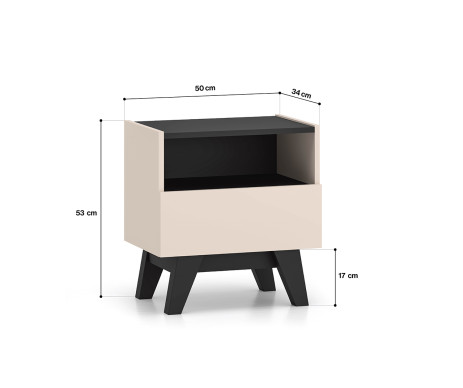 Freshion 06 nočný stolík